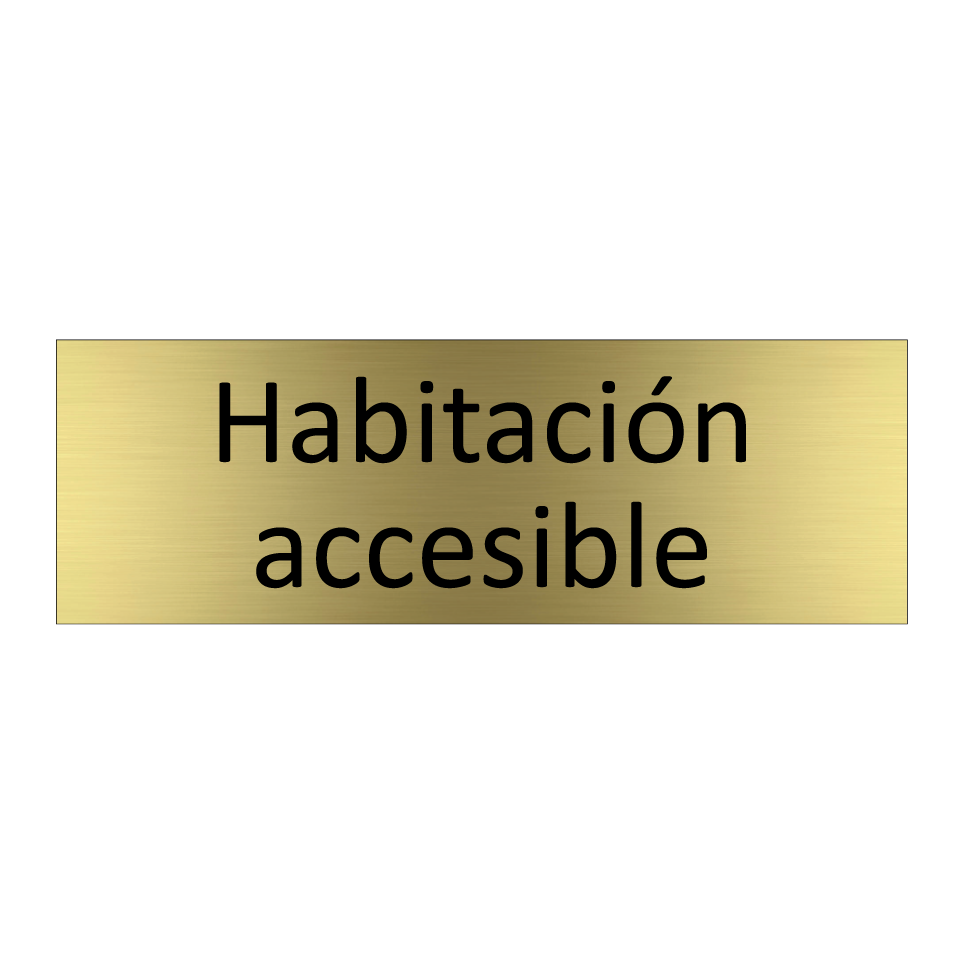 Habitación accesible