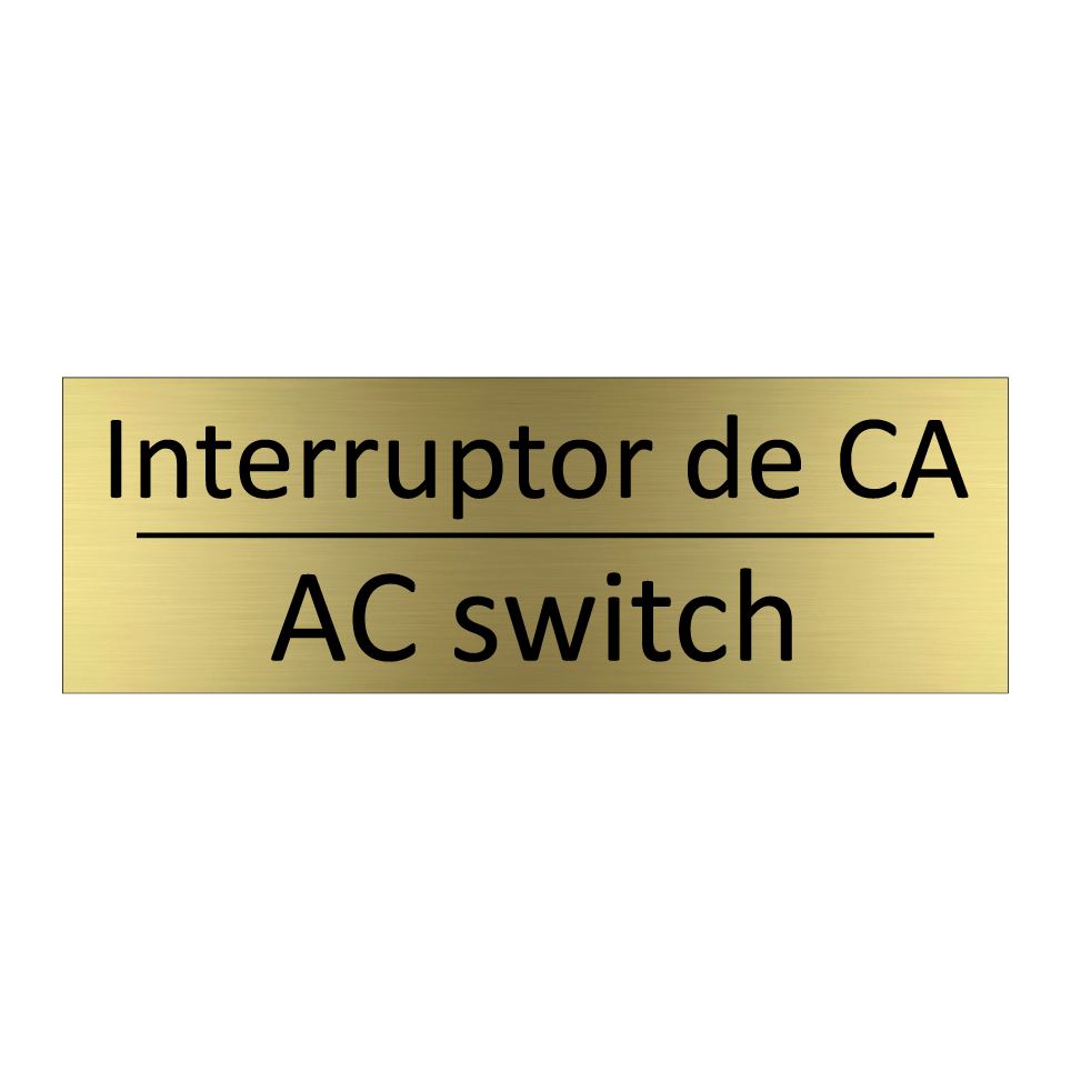 Interruptor de CA - AC switch