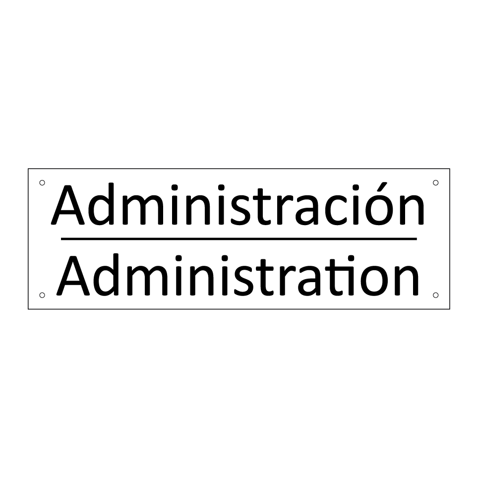Administración - Administration