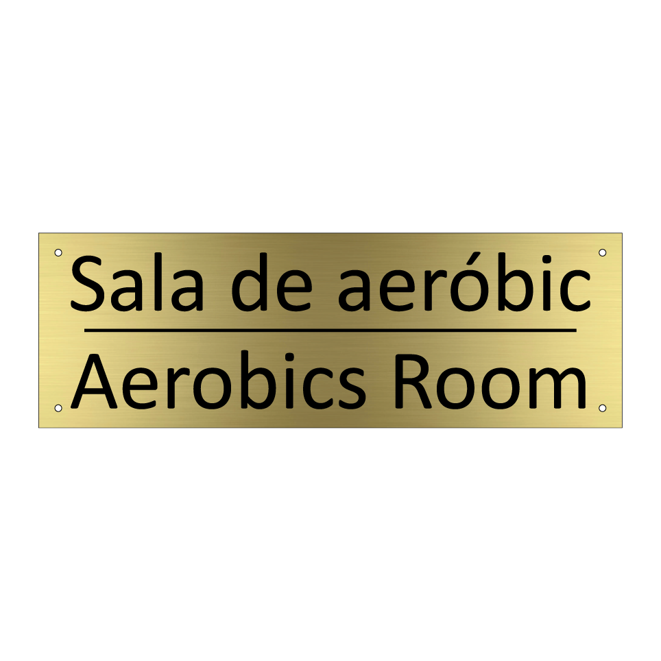 Sala de aeróbic - Aerobics Room