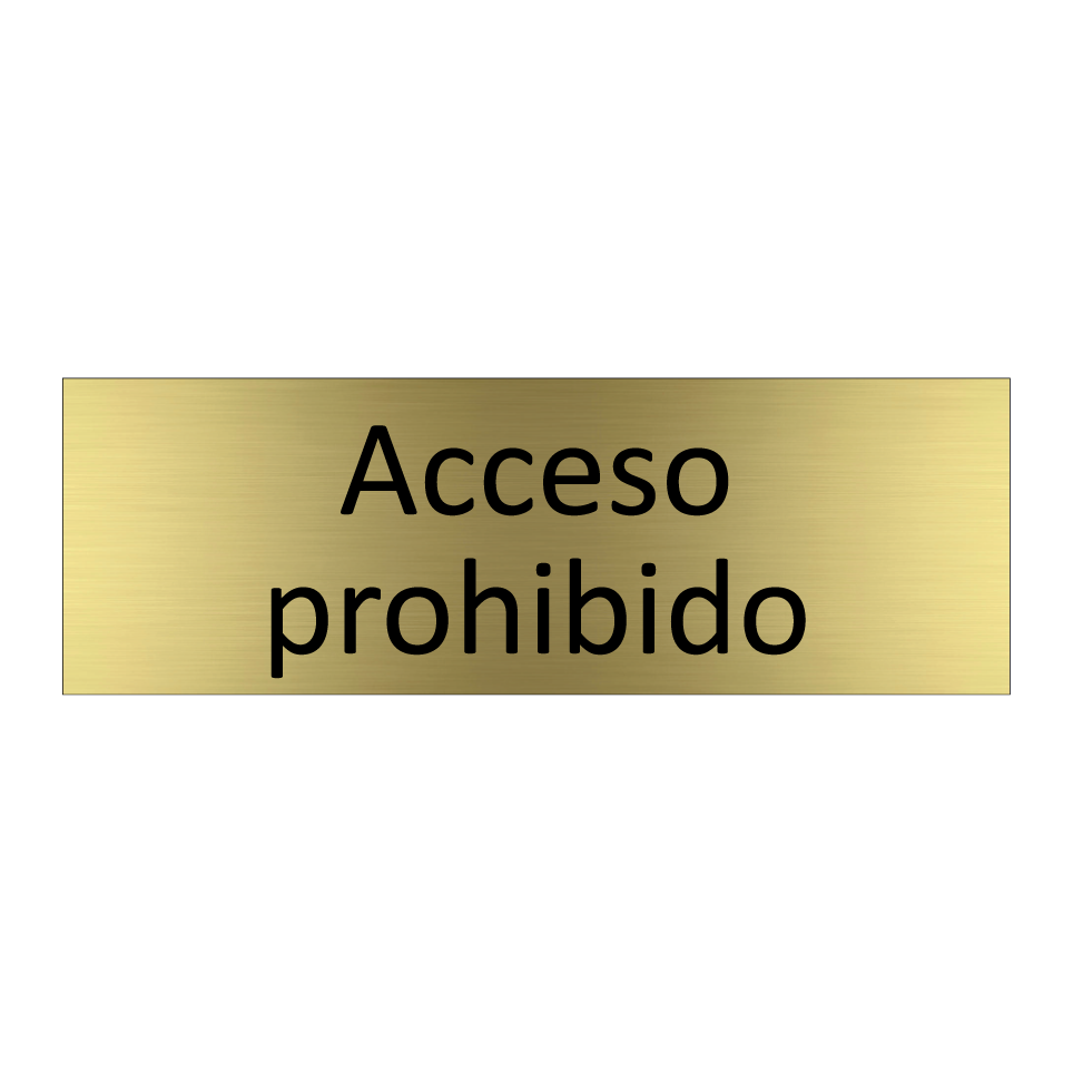 Acceso prohibido