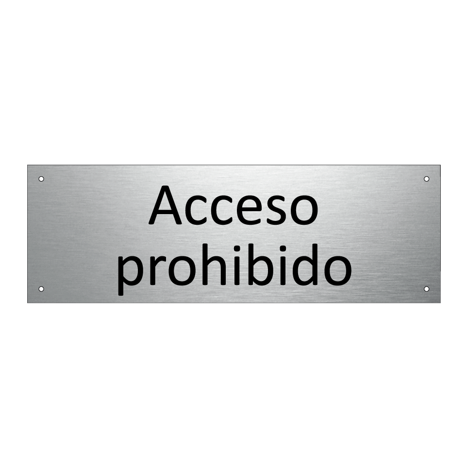 Acceso prohibido