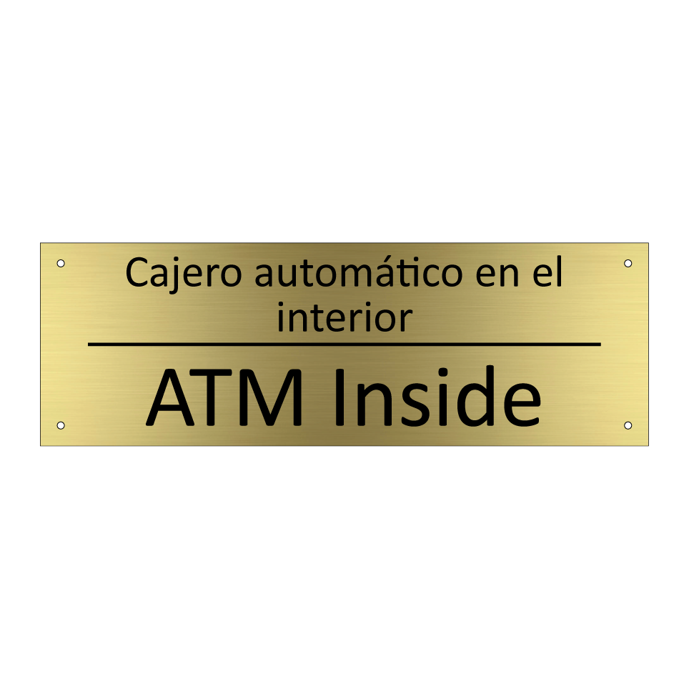 Cajero automático en el /.../ - ATM Inside