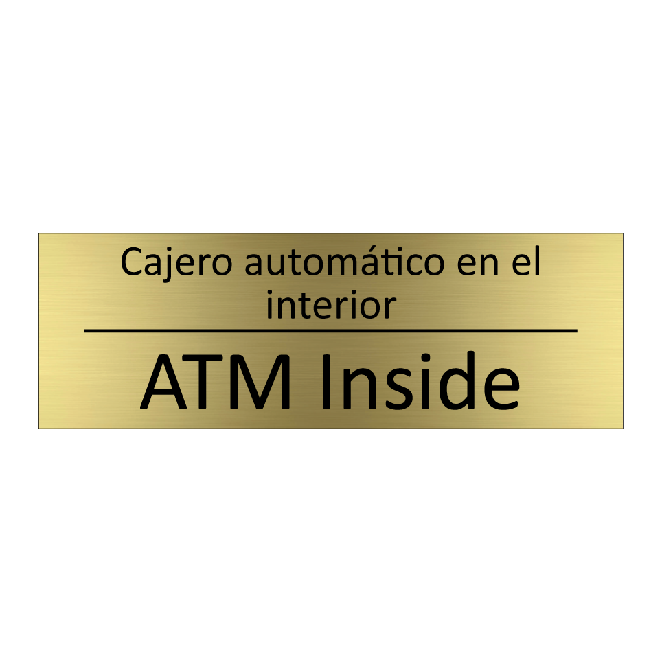 Cajero automático en el /.../ - ATM Inside