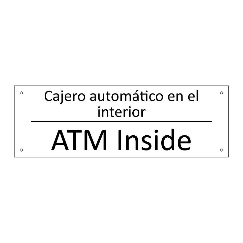 Cajero automático en el /.../ - ATM Inside