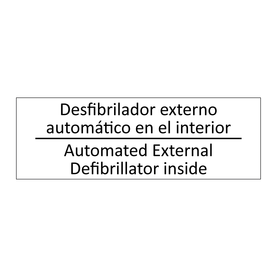 Desfibrilador externo /.../ - Automated External /.../