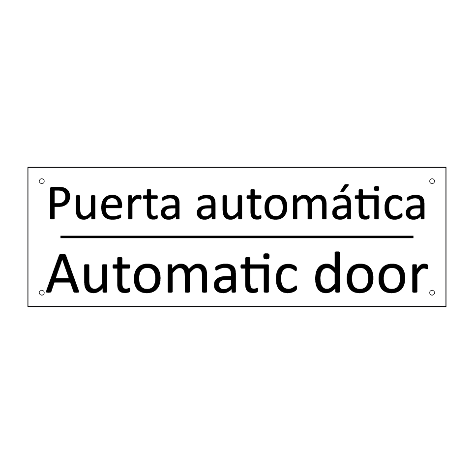 Puerta automática - Automatic door