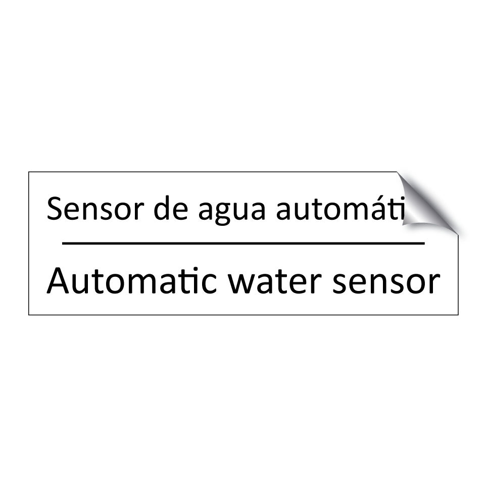 Sensor de agua automático - Automatic water sensor