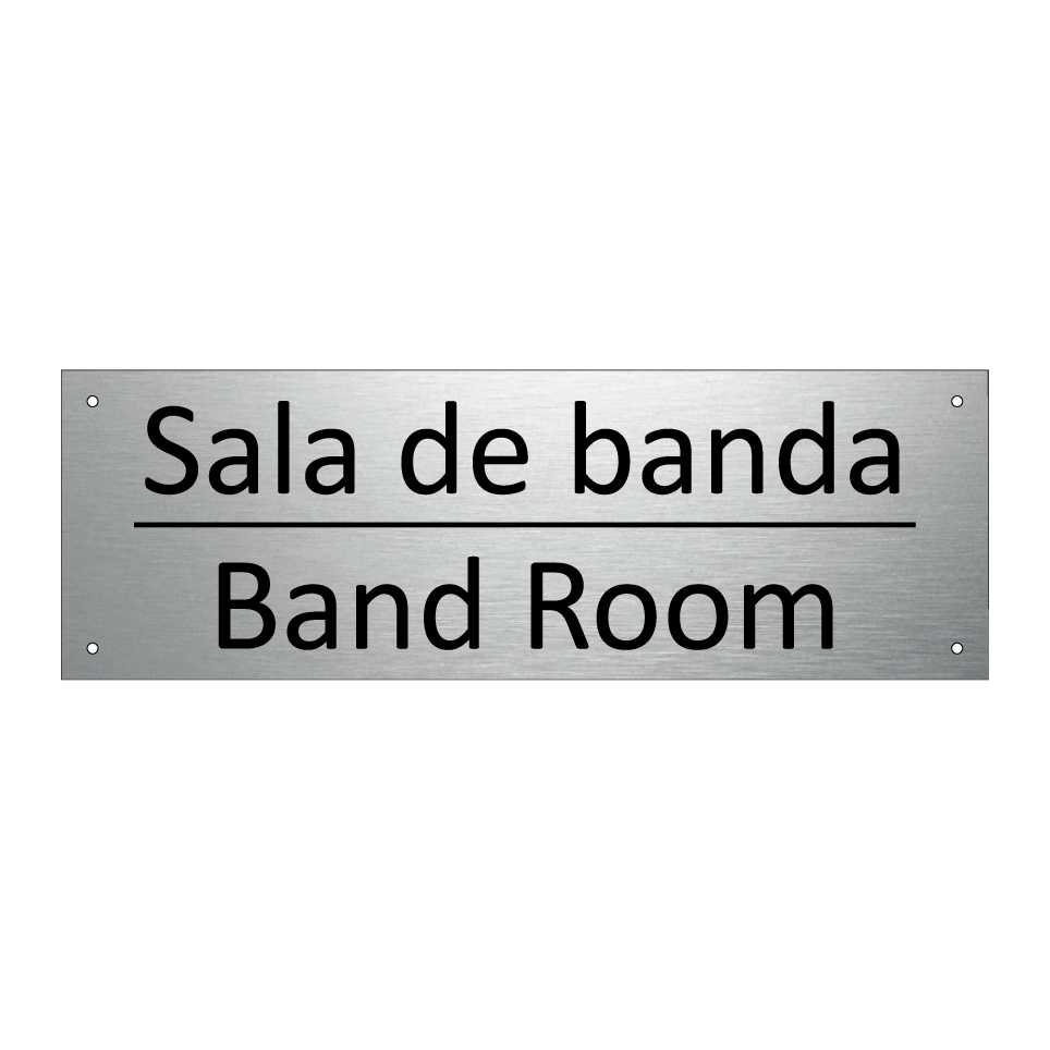 Sala de banda - Band Room