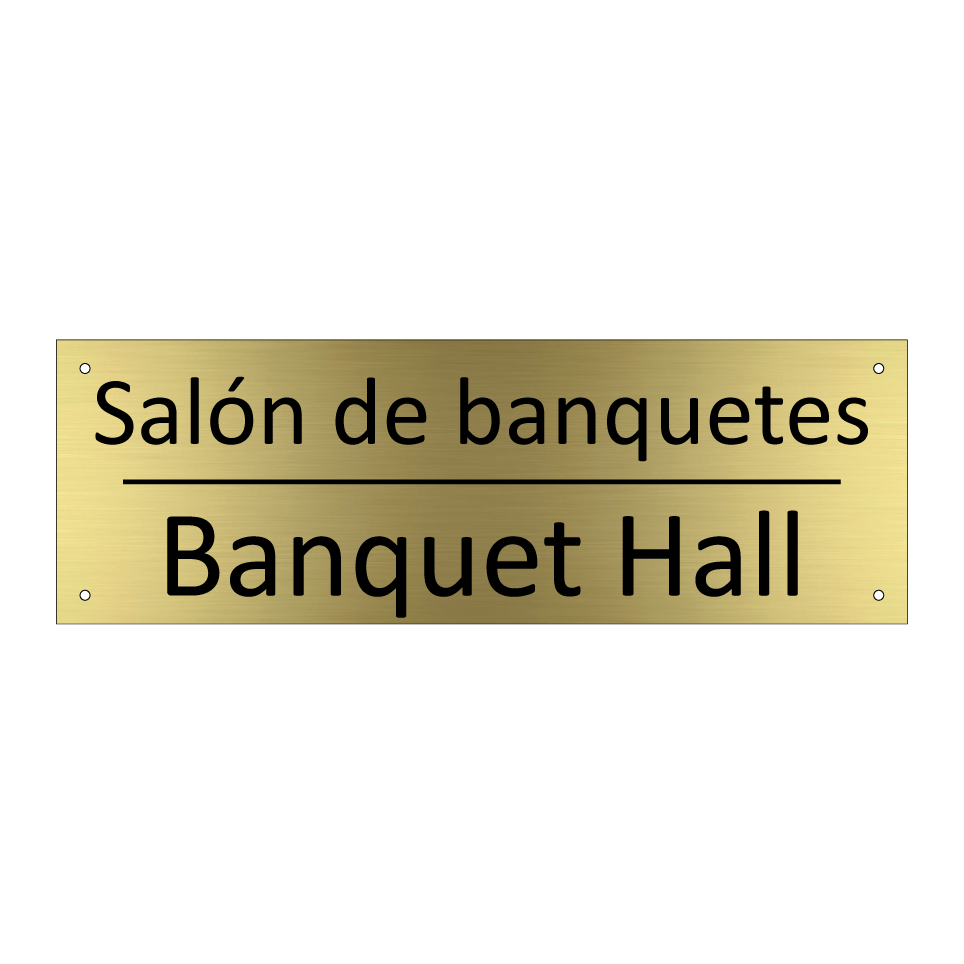 Salón de banquetes - Banquet Hall