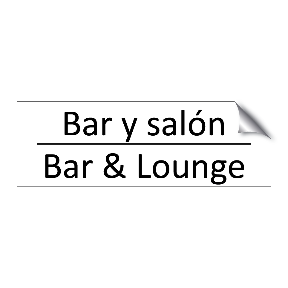 Bar y salón - Bar & Lounge