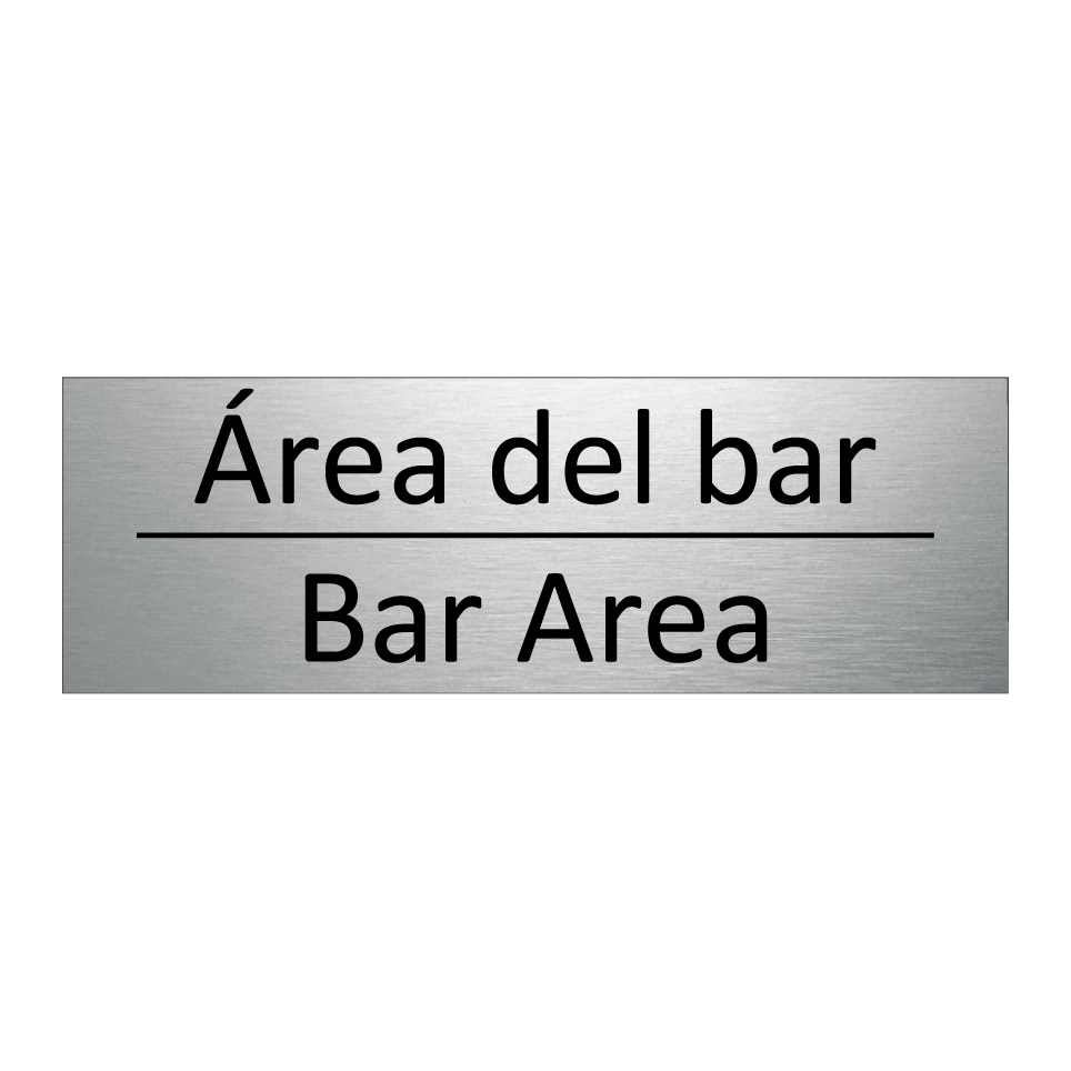 Área del bar - Bar Area