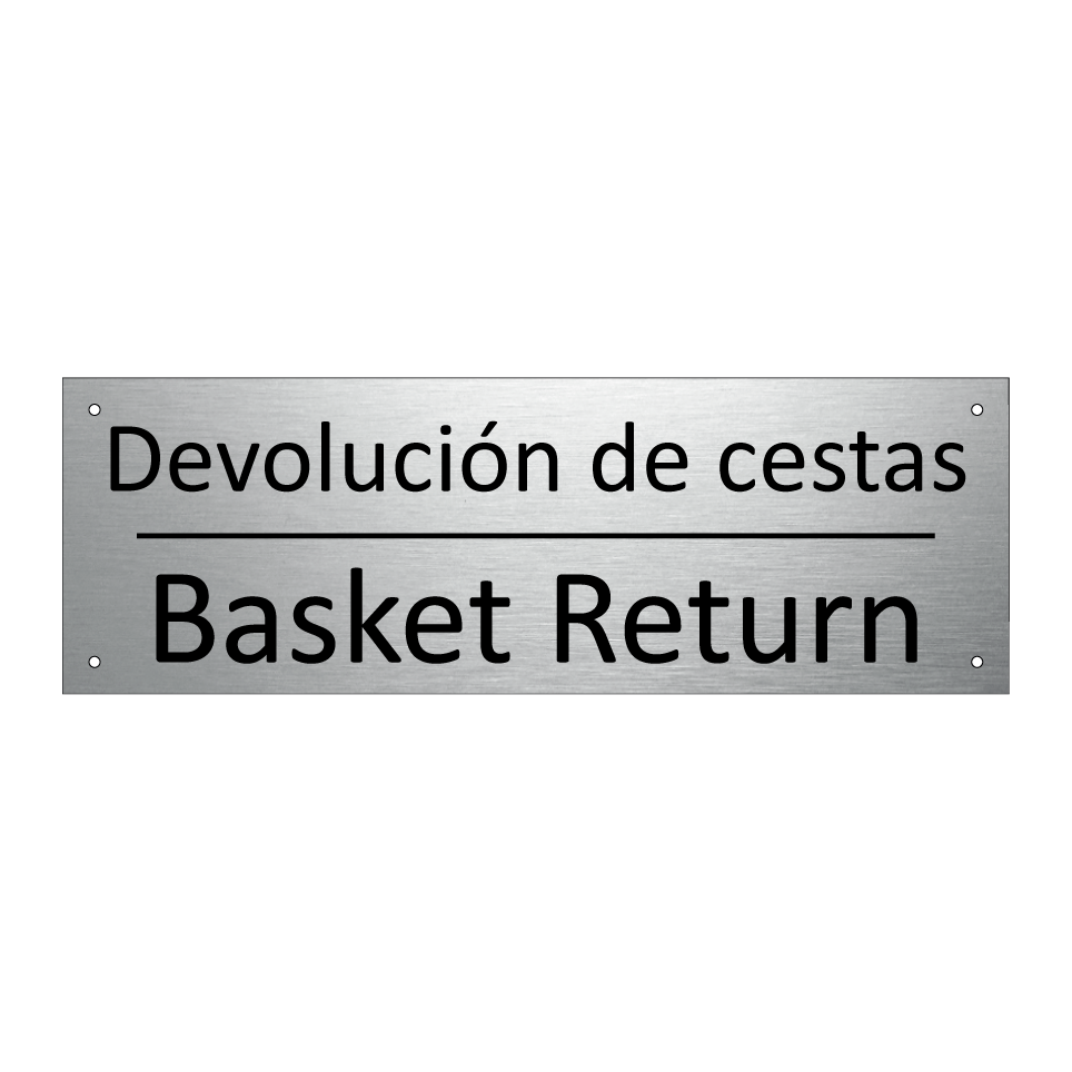 Devolución de cestas - Basket Return