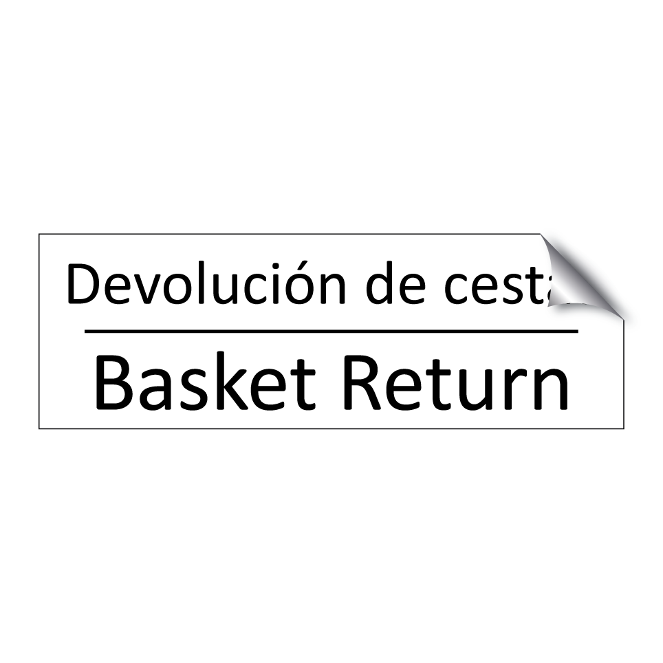 Devolución de cestas - Basket Return
