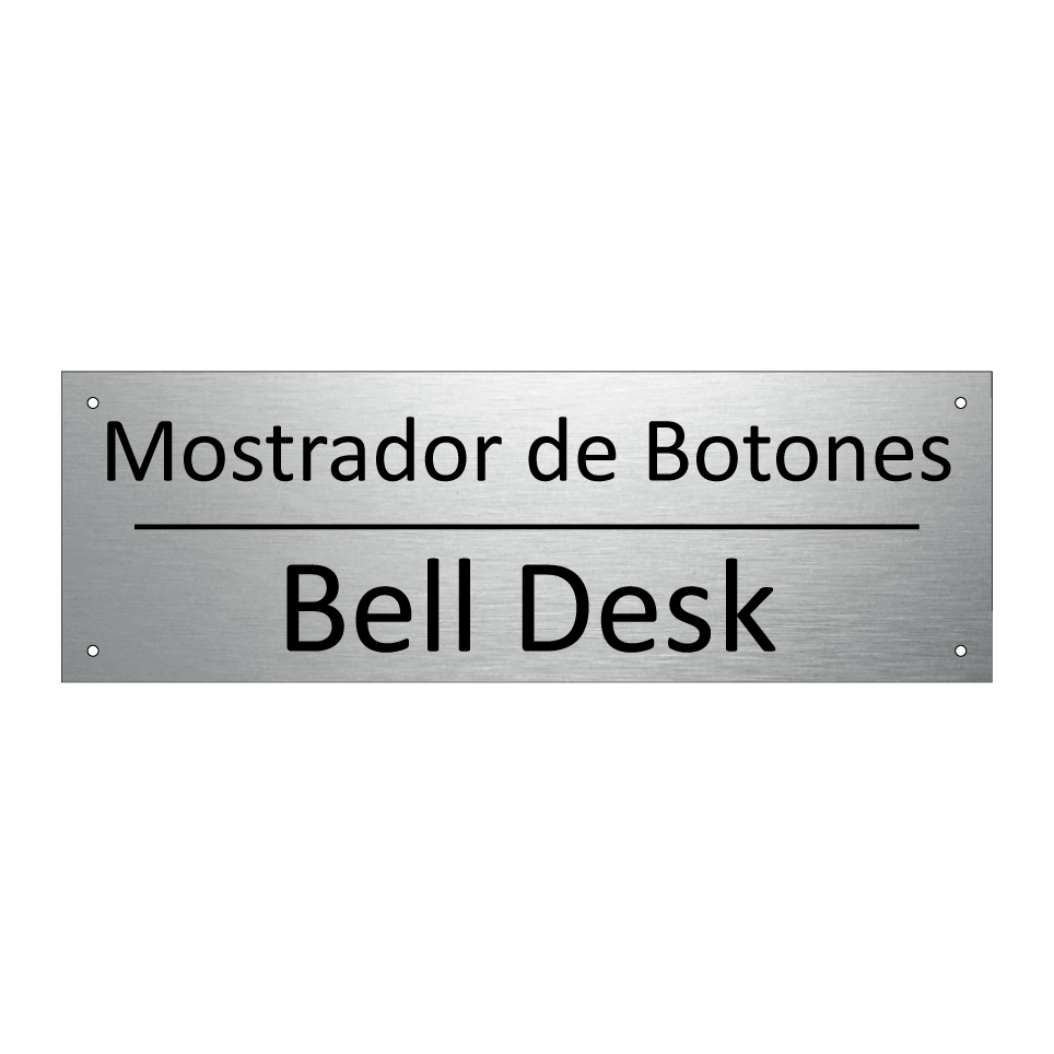 Mostrador de Botones - Bell Desk