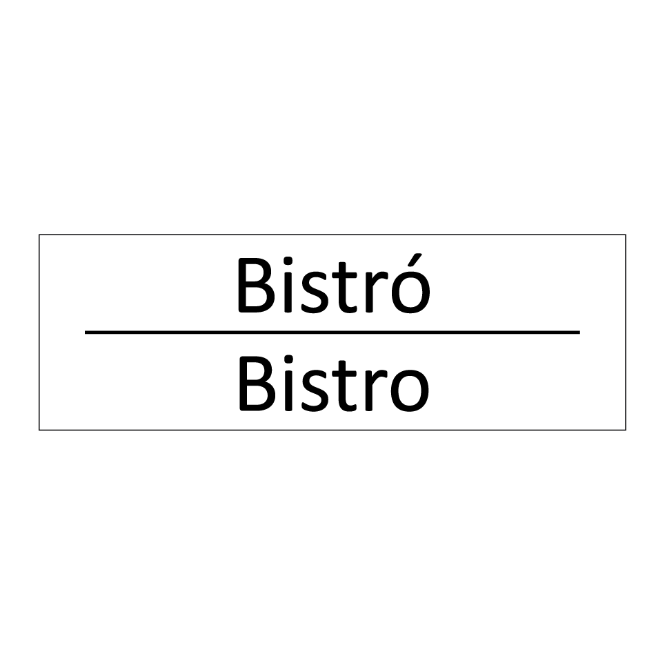 Bistró - Bistro