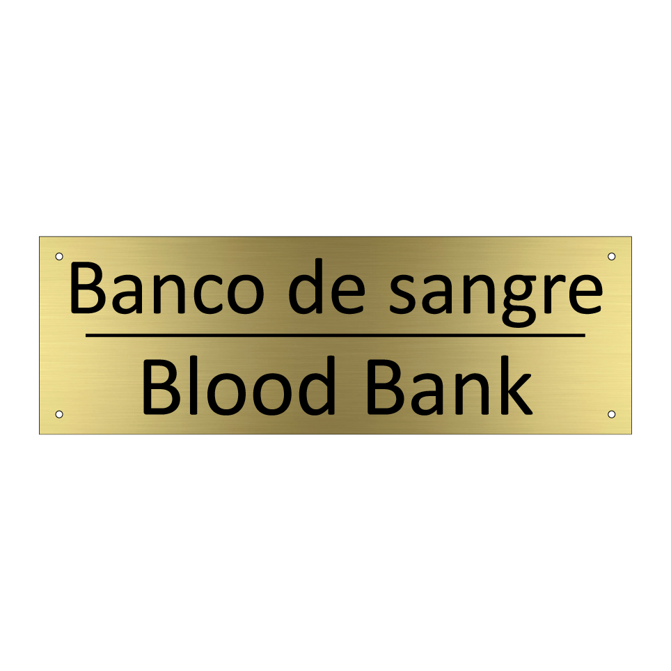 Banco de sangre - Blood Bank