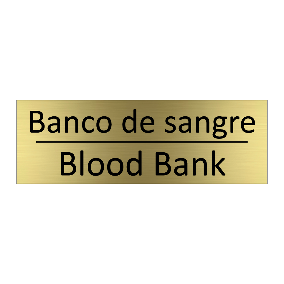 Banco de sangre - Blood Bank