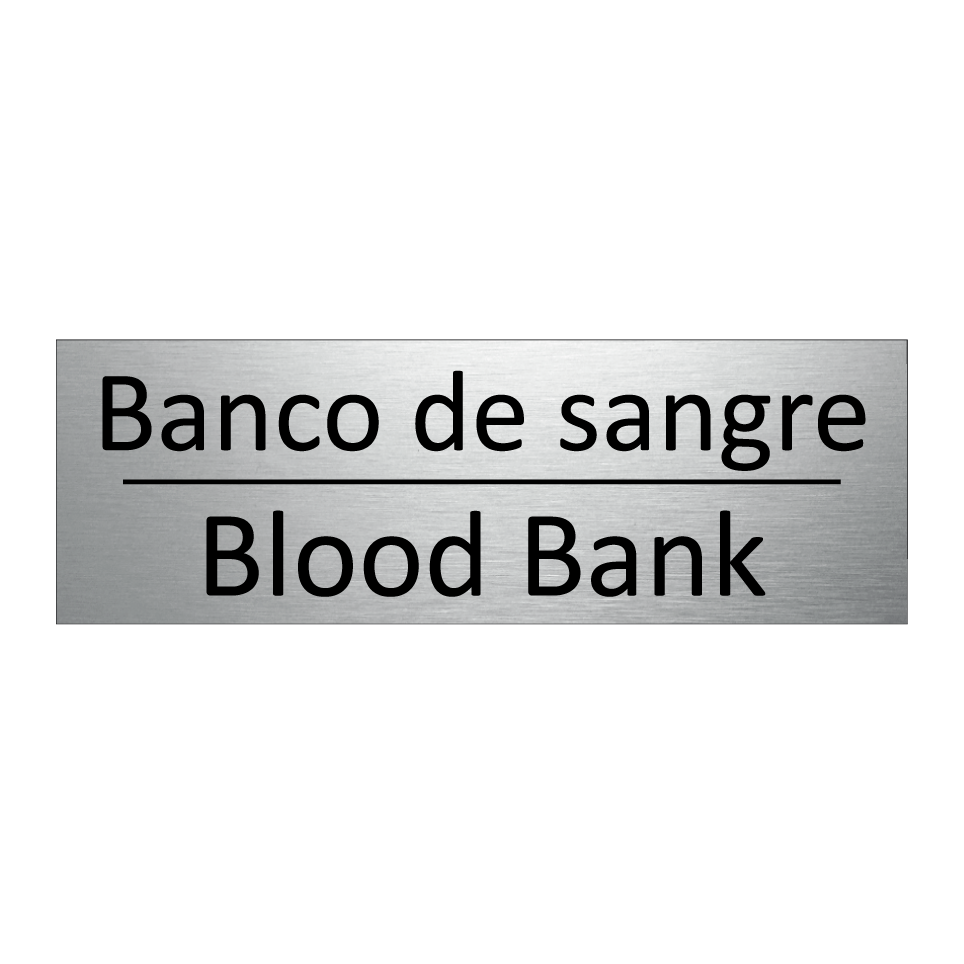Banco de sangre - Blood Bank