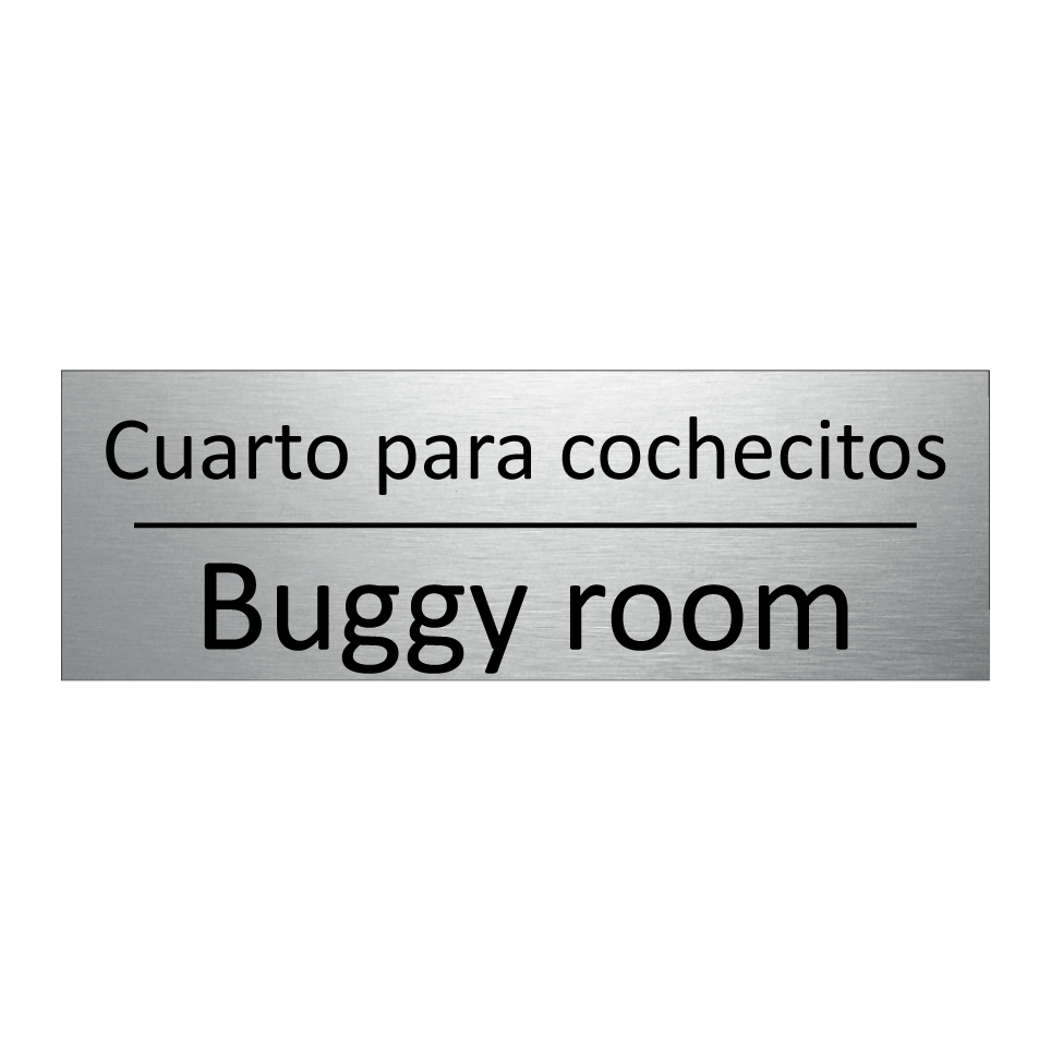 Cuarto para cochecitos - Buggy room