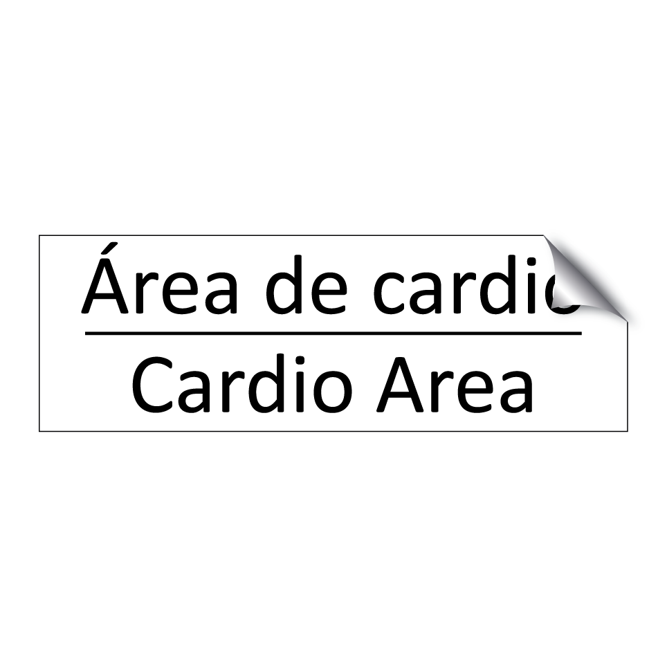 Área de cardio - Cardio Area