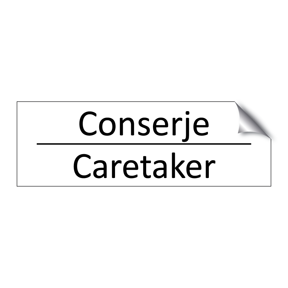 Conserje - Caretaker