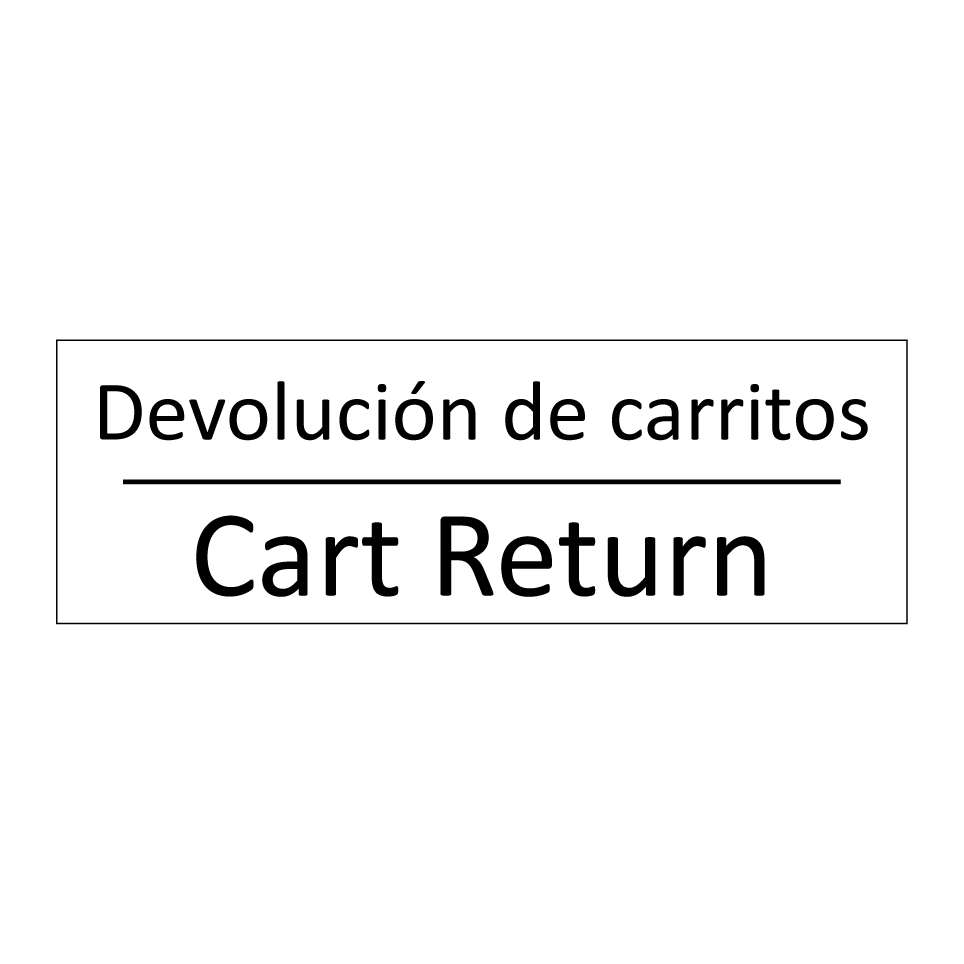 Devolución de carritos - Cart Return
