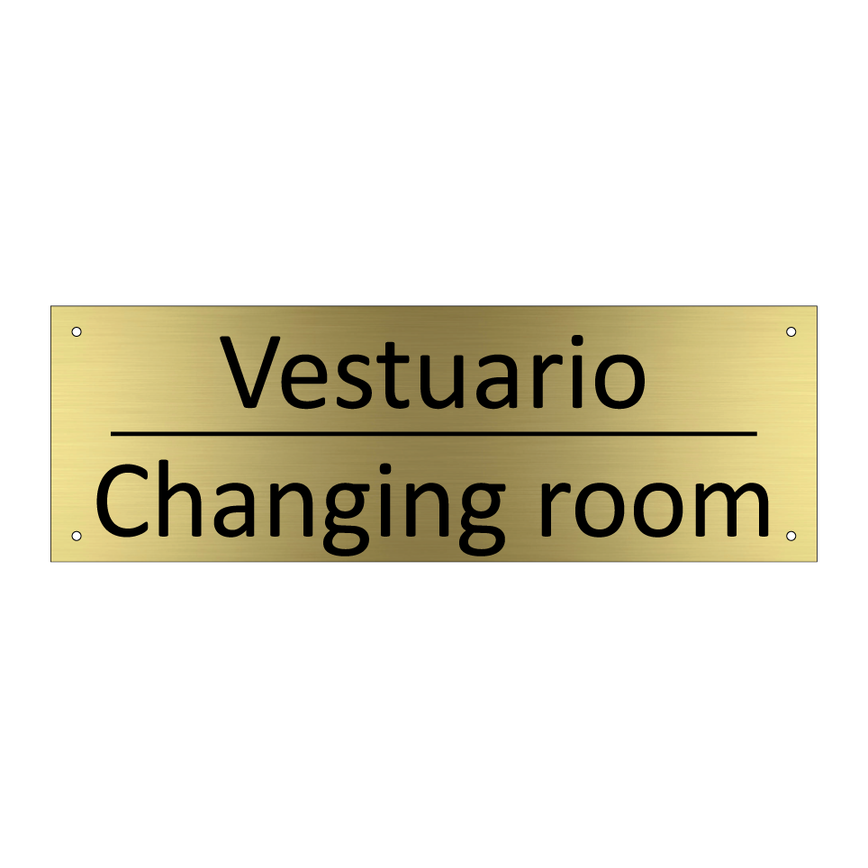 Vestuario - Changing room