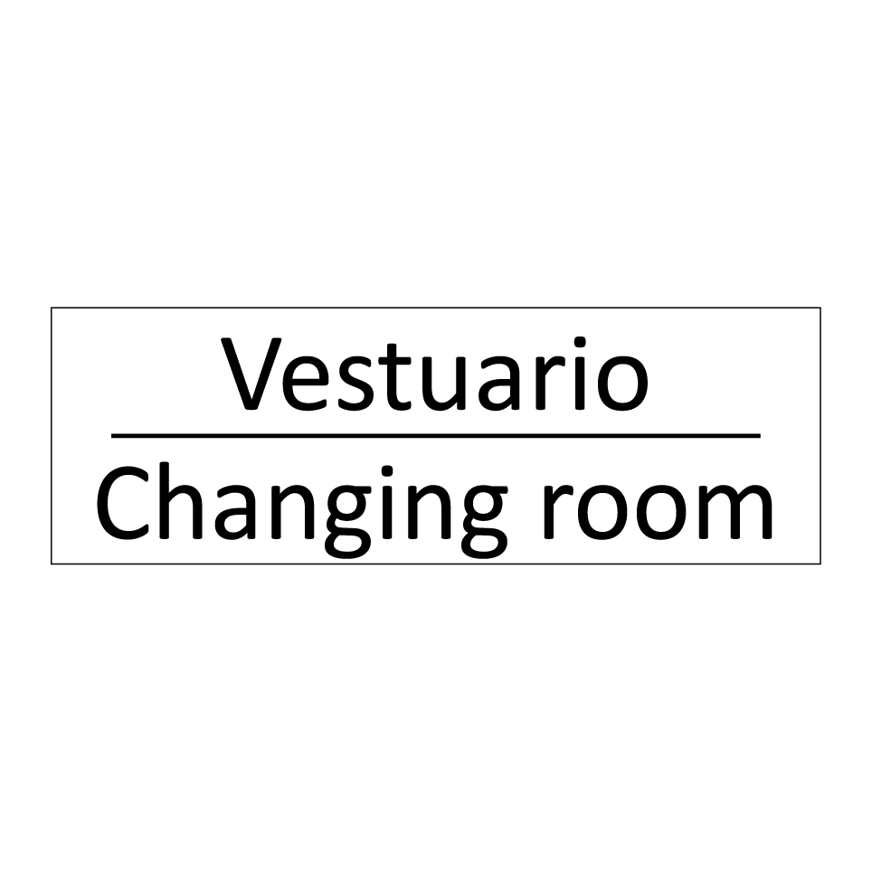 Vestuario - Changing room