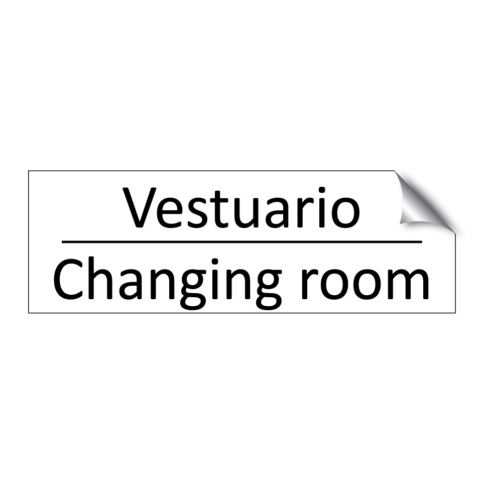 Vestuario - Changing room