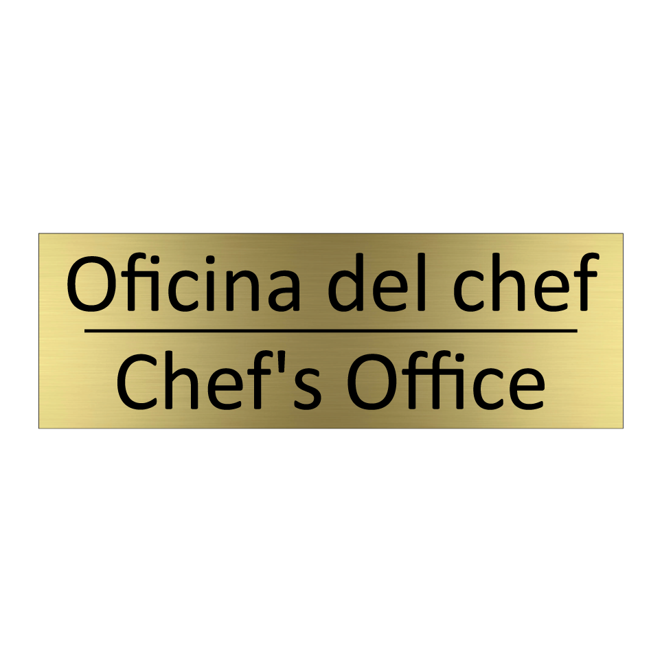 Oficina del chef - Chef's Office