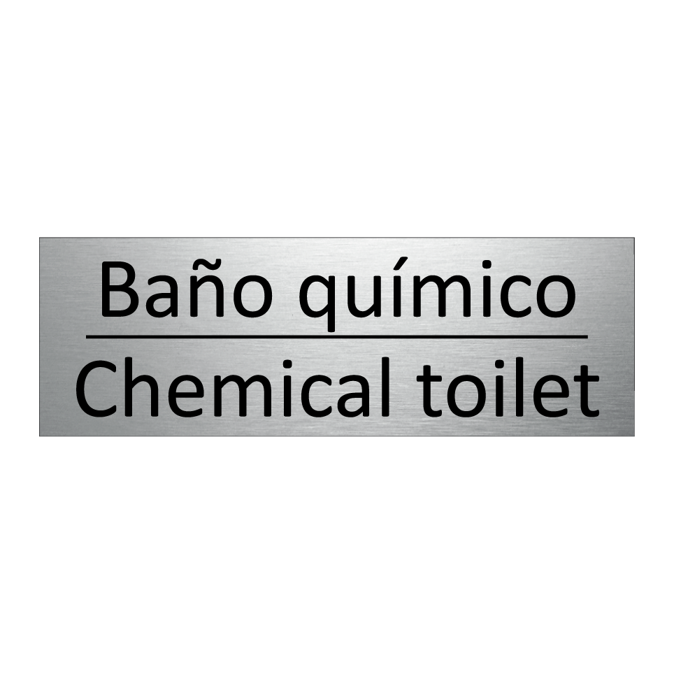Baño químico - Chemical toilet