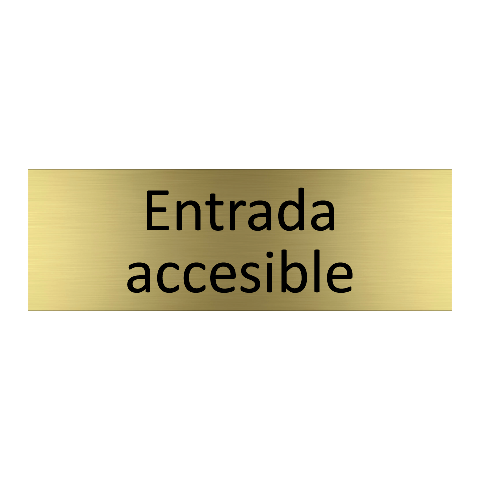Entrada accesible