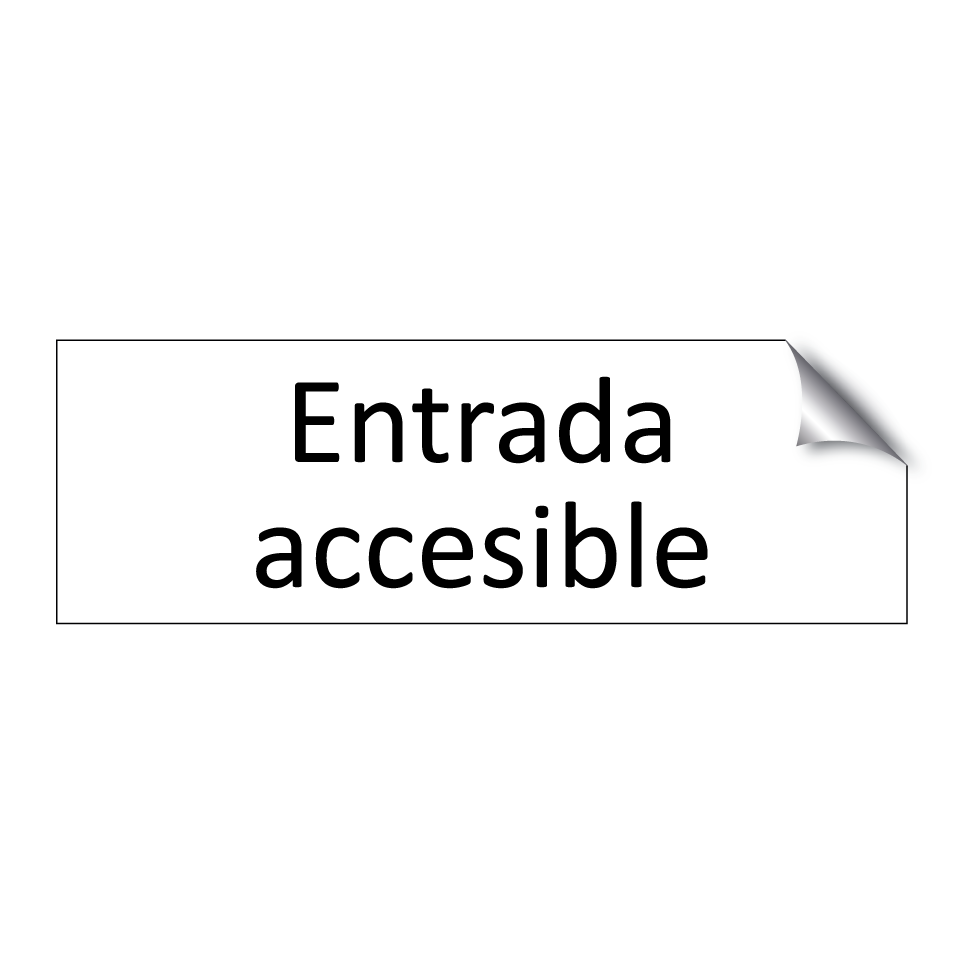 Entrada accesible