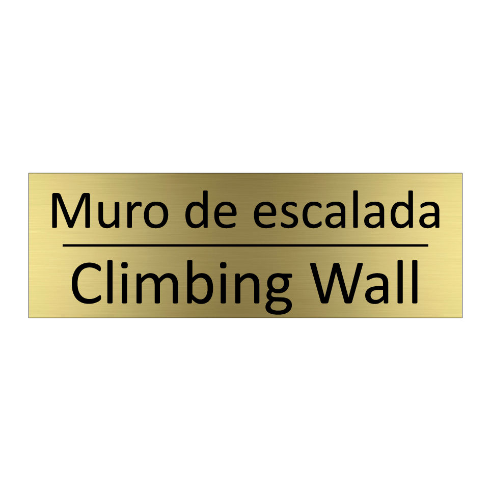 Muro de escalada - Climbing Wall