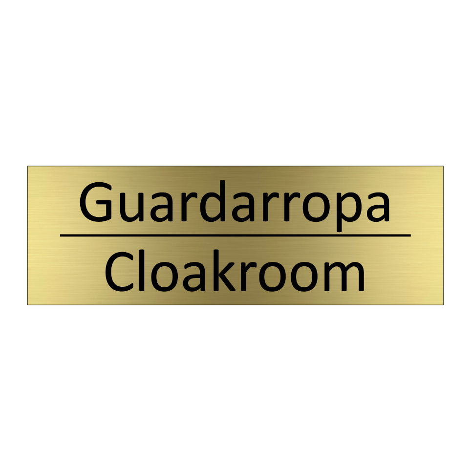 Guardarropa - Cloakroom