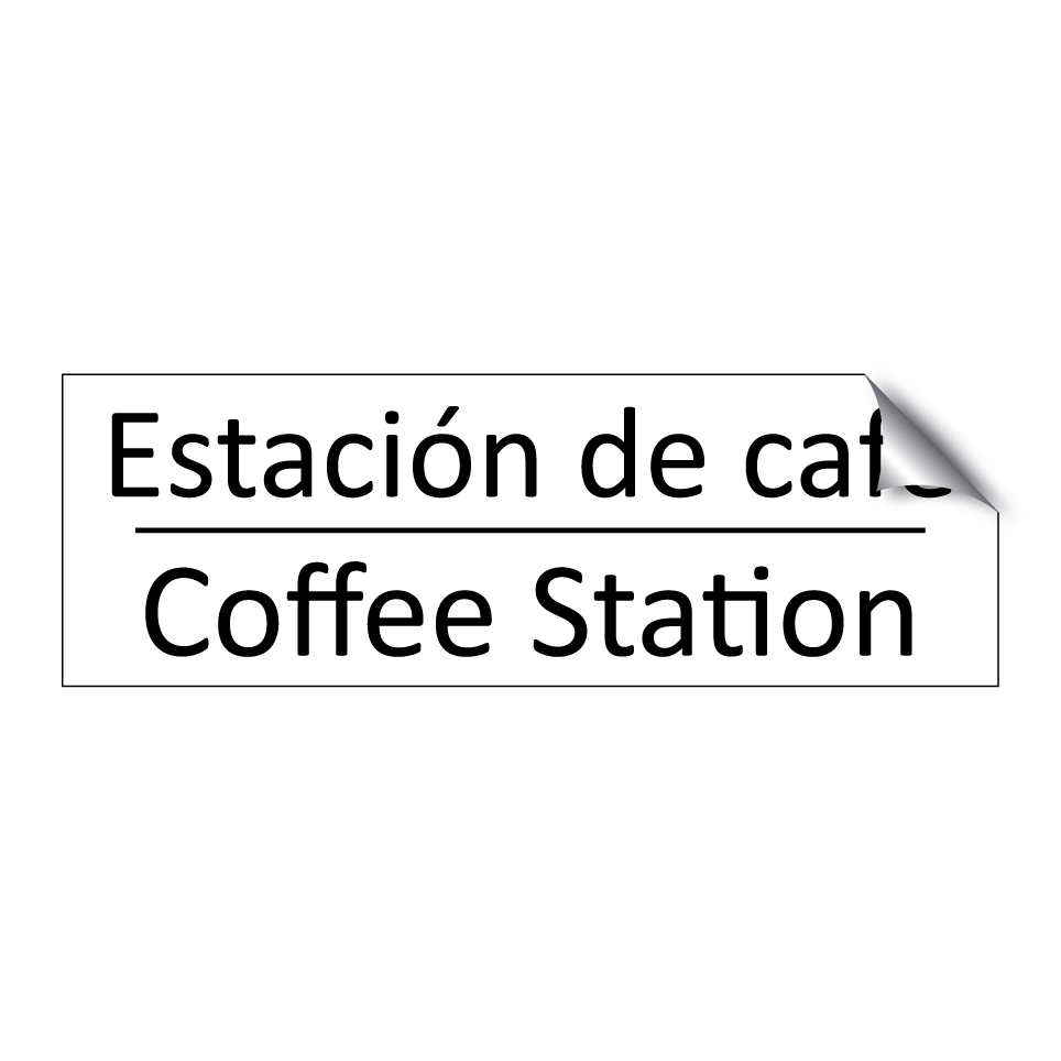 Estación de café - Coffee Station