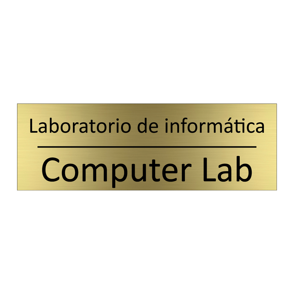 Laboratorio de informática - Computer Lab