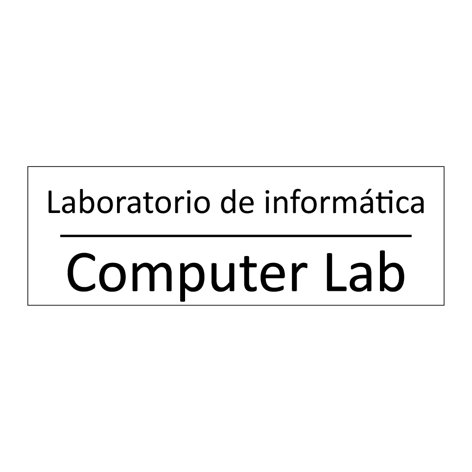 Laboratorio de informática - Computer Lab