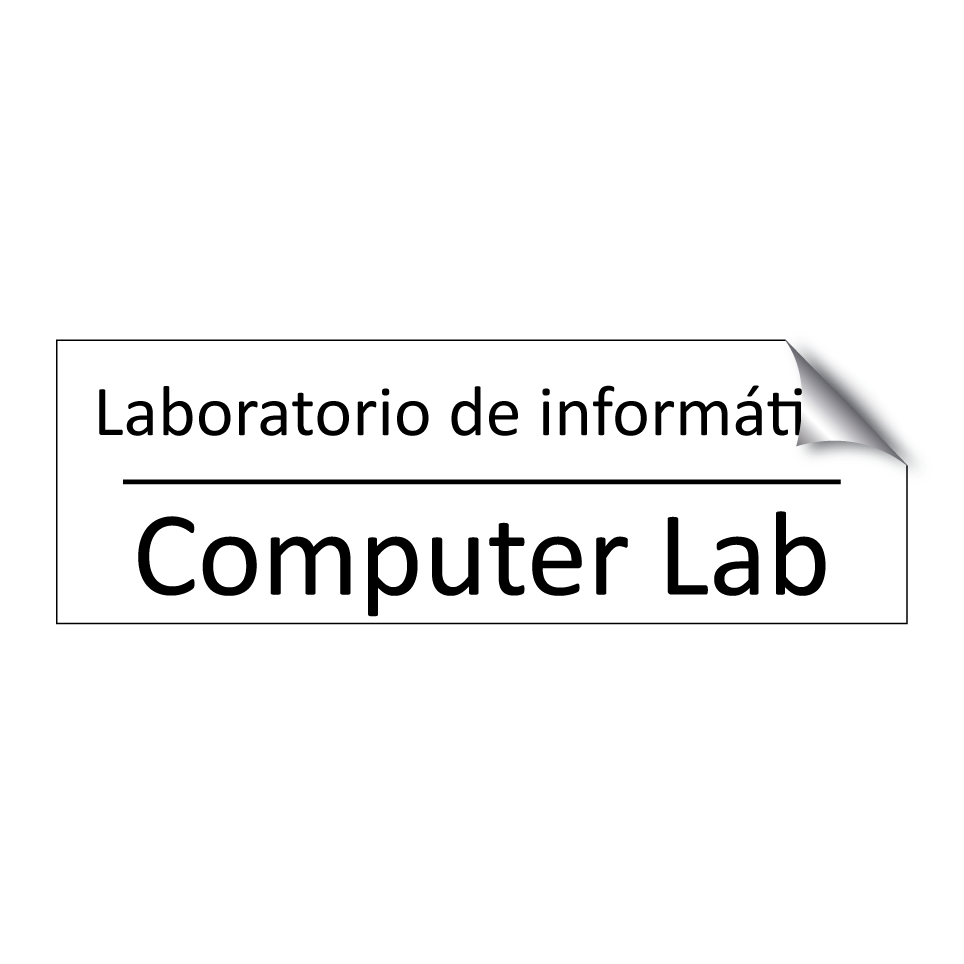 Laboratorio de informática - Computer Lab