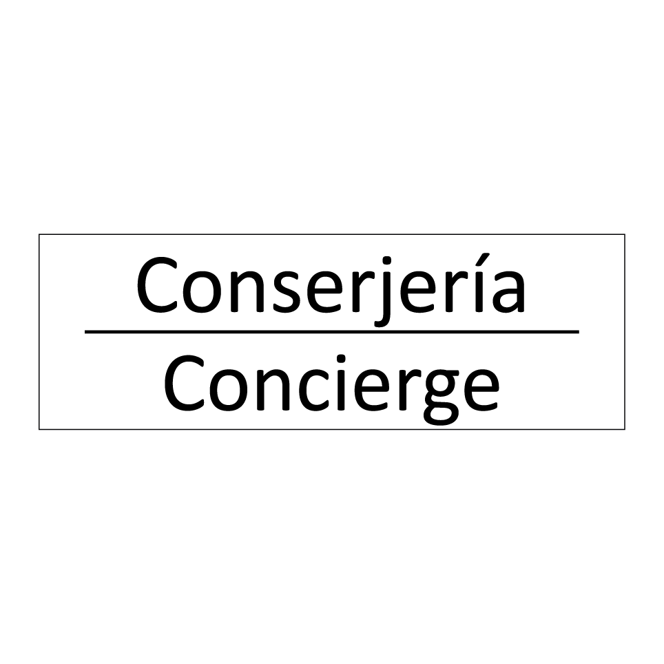 Conserjería - Concierge