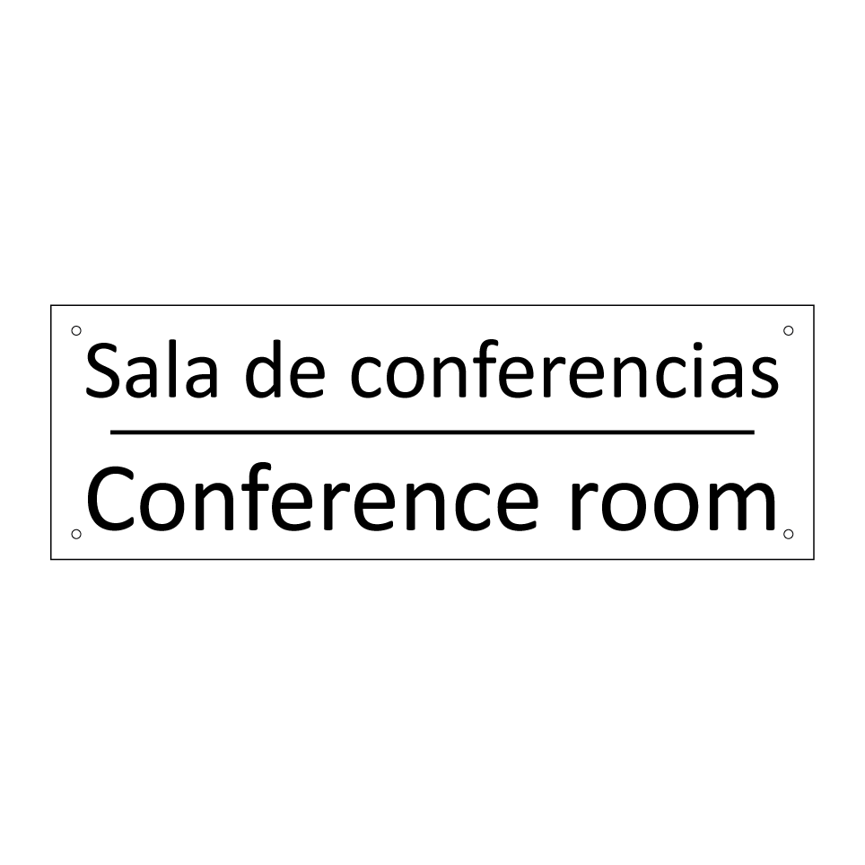 Sala de conferencias - Conference room