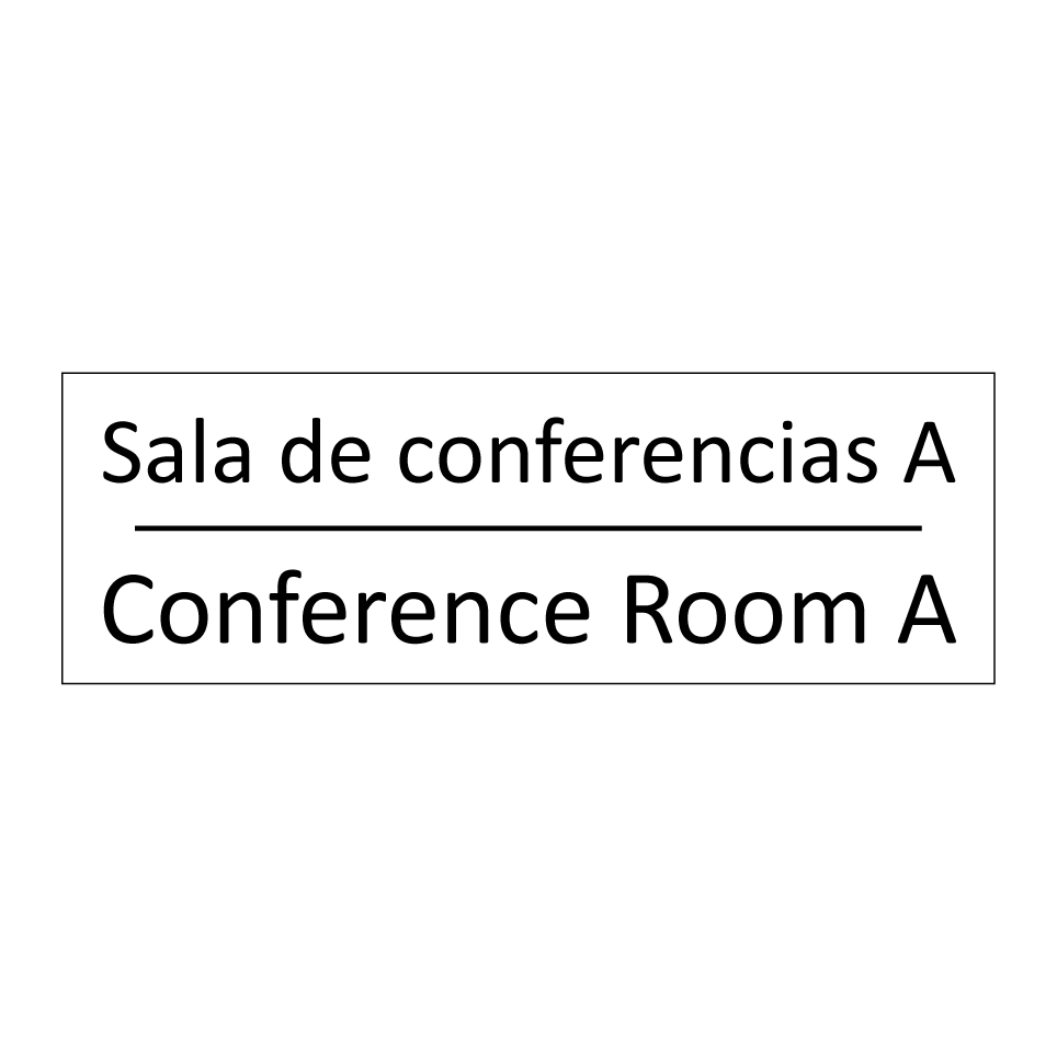 Sala de conferencias A - Conference Room A