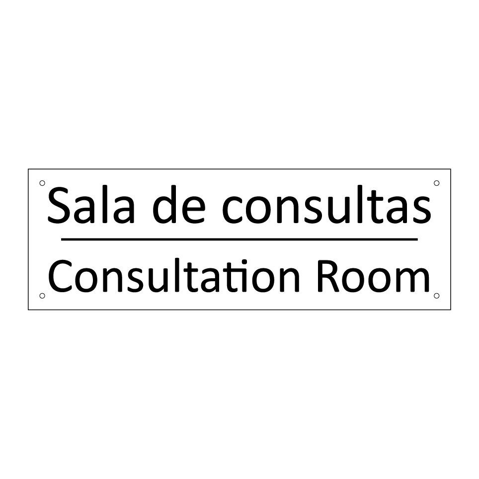 Sala de consultas - Consultation Room