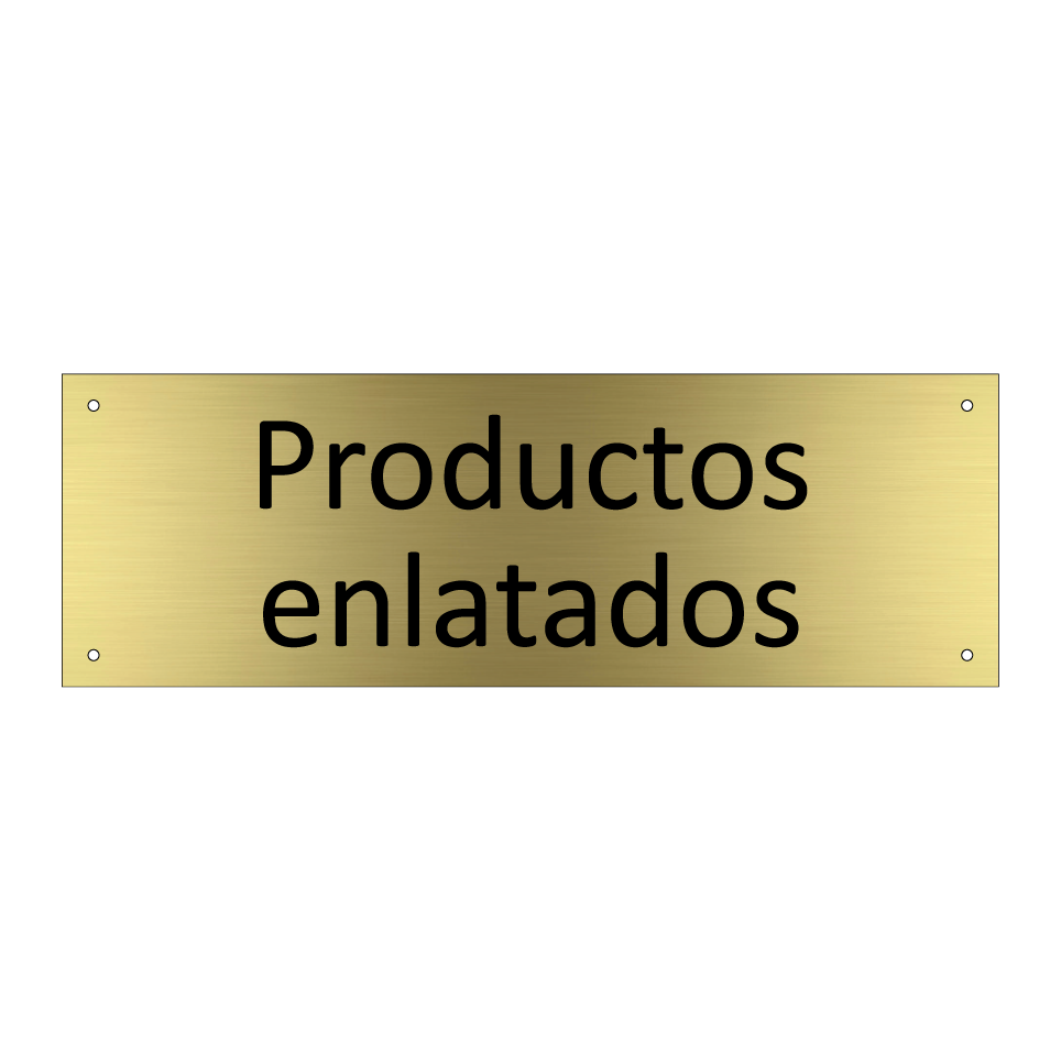 Productos enlatados