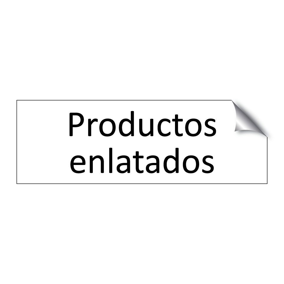 Productos enlatados