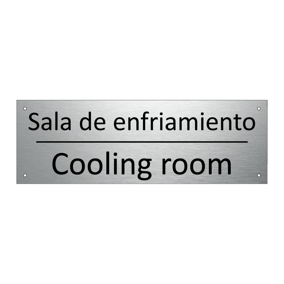 Sala de enfriamiento - Cooling room