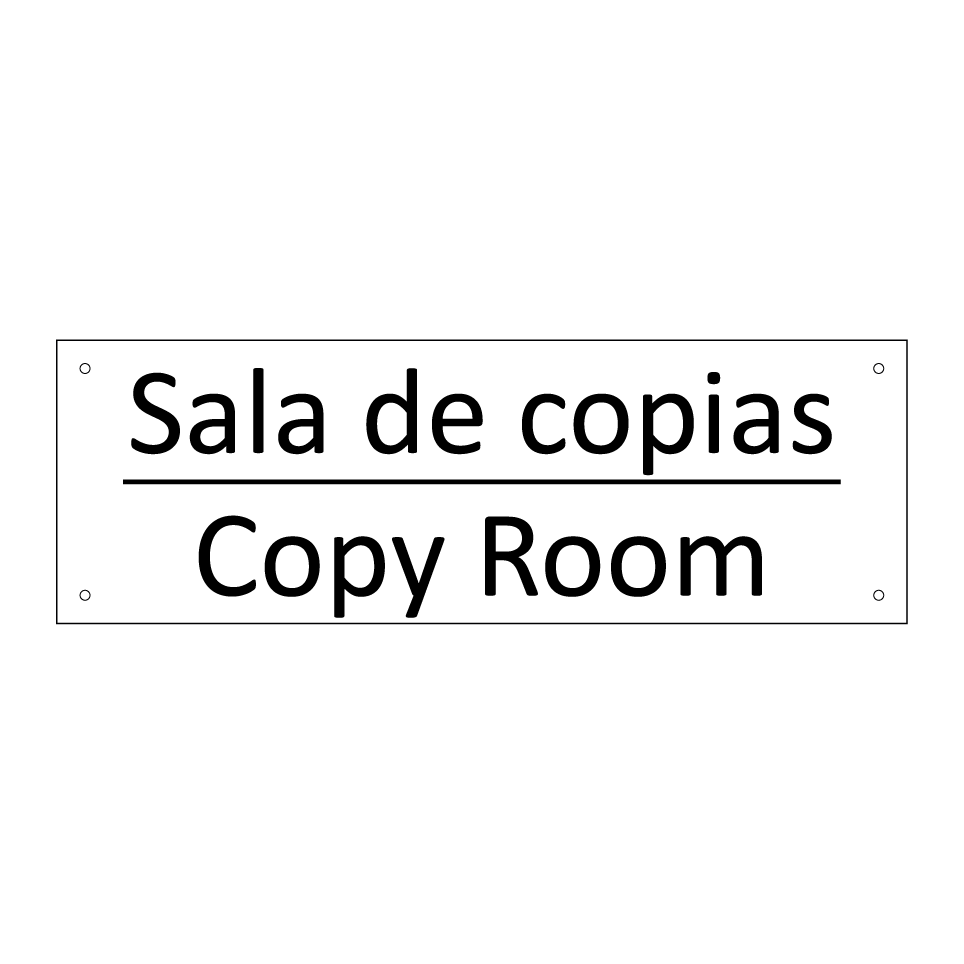 Sala de copias - Copy Room