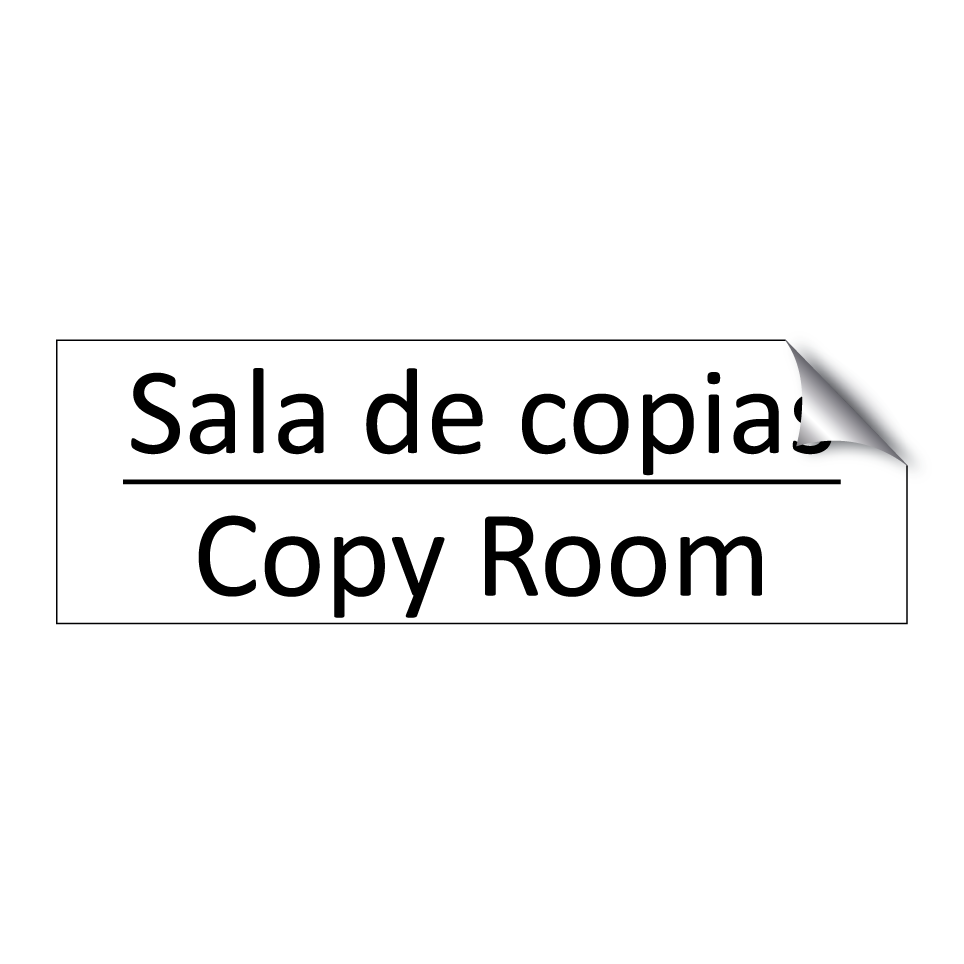 Sala de copias - Copy Room