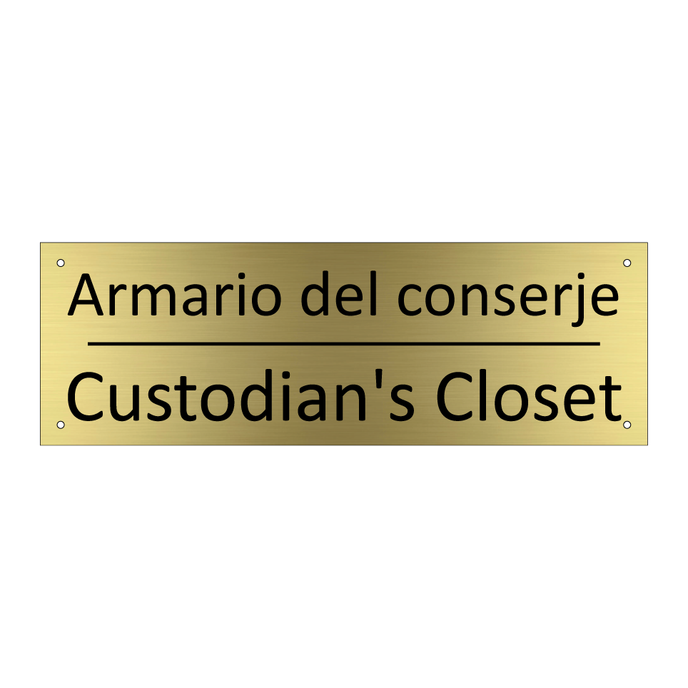 Armario del conserje - Custodian's Closet